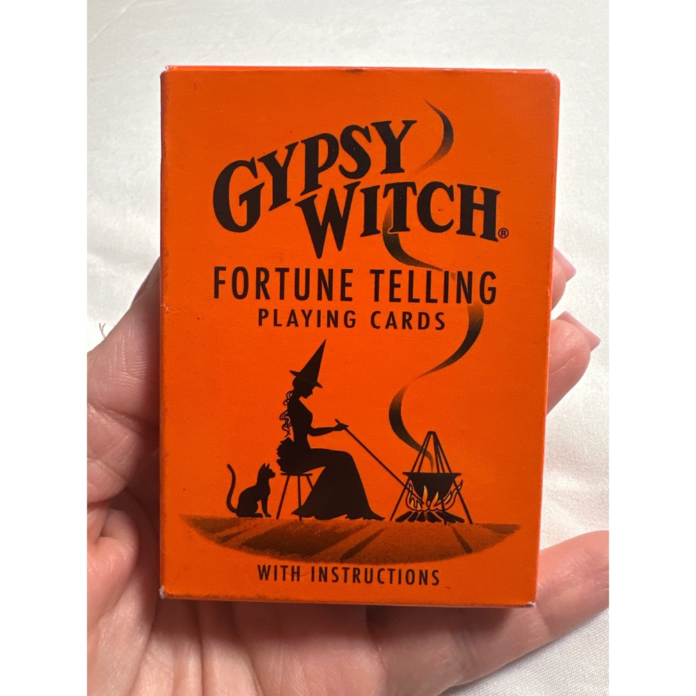 Gypsy Witch Fortune Telling Playing Cards US Games Systems Divination Deck